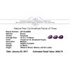 Image 3 : 21.89 ctw.Natural Pear Cut Amethyst Parcel of Three