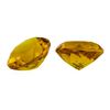 Image 2 : 10.86 ctw.Natural Round Cut Citrine Quartz Parcel of Two