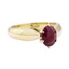 Image 1 : 1.91 ctw Ruby Ring - 14KT Yellow Gold