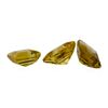 Image 2 : 2.96 ctw.Natural Square Step Cut Citrine Quartz Parcel of Three