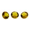 Image 1 : 3.51 ctw.Natural Round Cut Citrine Quartz Parcel of Three