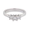 Image 2 : 0.5 ctw Diamond Ring - 14KT White Gold