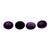 Image 1 : 18.42 ctw.Natural Oval Cut Amethyst Parcel of Four