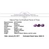 Image 3 : 22.27 ctw.Natural Pear Cut Amethyst Parcel of Three