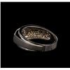 Image 3 : 14KT White Gold 0.47 ctw Diamond Ring