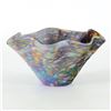 Image 1 : Mini Wave Bowl (Slate) by Glass Eye Studio