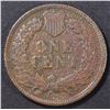 Image 2 : 1872 INDIAN CENT VF POROUS, KEY DATE