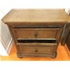 Image 2 : ASHLEY SIGNATURE DARK WOOD 4 PCS QUEEN STORAGE SLEIGH BED SET INCLUDING: QUEEN SLEIGH HEADBOARD,