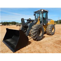 2012 JOHN DEERE 544K WHEEL LOADER, VIN/SN:647360 - COUPLER, BUCKET, AUX HYD, RIDE CONTROL, CAB, A/C,