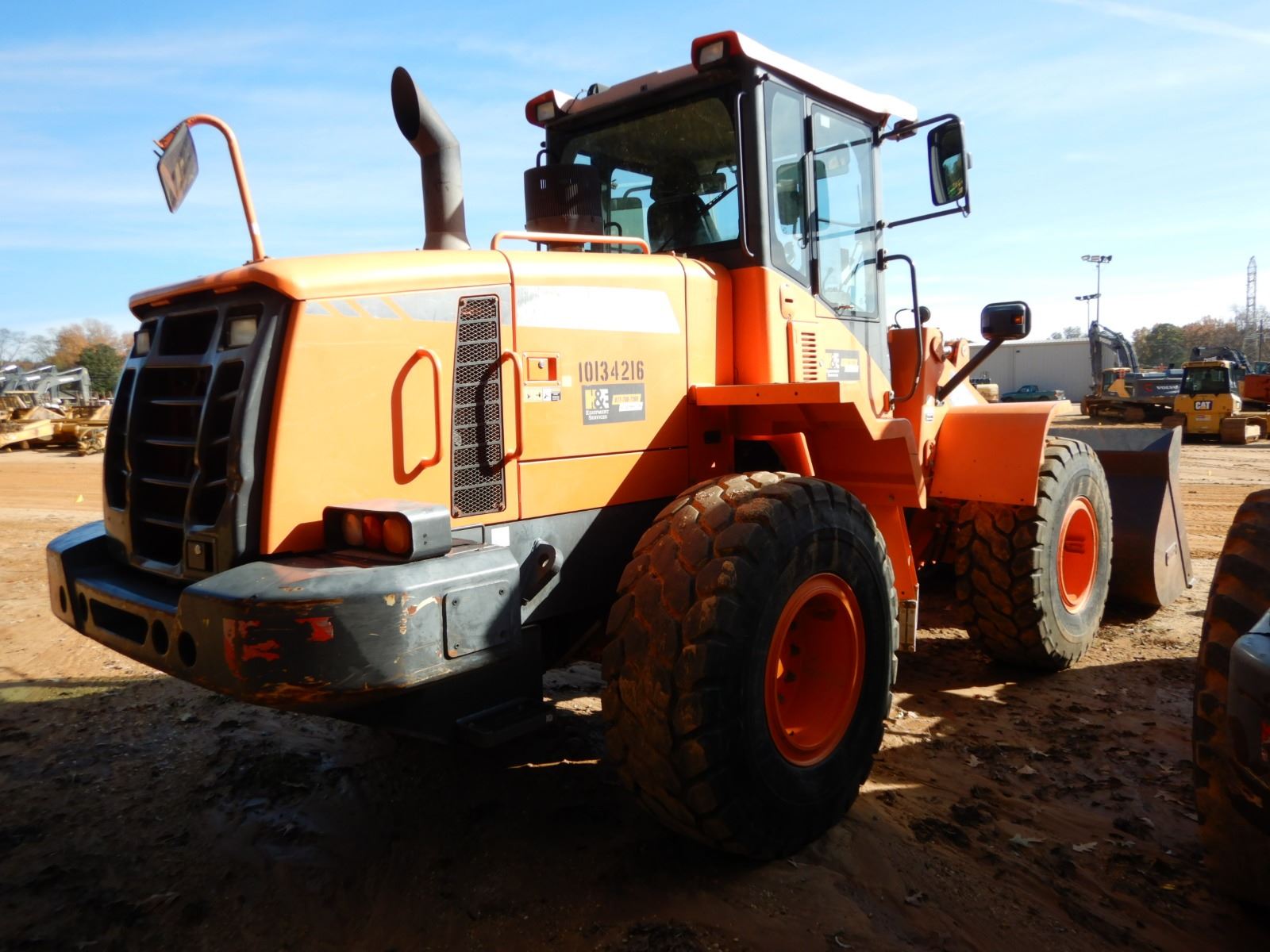 2014 DOOSAN DL250 3 WHEEL LOADER VIN SN 10161 BUCKET CAB A C 20 2014-doosan-dl250-3-wheel-loader-vin-sn-10161-bucket-cab-a-c-20