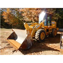 2002 JOHN DEERE 624H WHEEL LOADER, VIN/SN:582214 - COUPLER, JRB FORKS, JRB MP BUCKET, CAB, A/C, 17.5