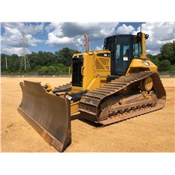 2015 CAT D6N LGP CRAWLER TRACTOR, VIN/SN:PBA02434 - 6 WAY BLADE, DIFF STEER, GPS READY, CAB, A/C, ME
