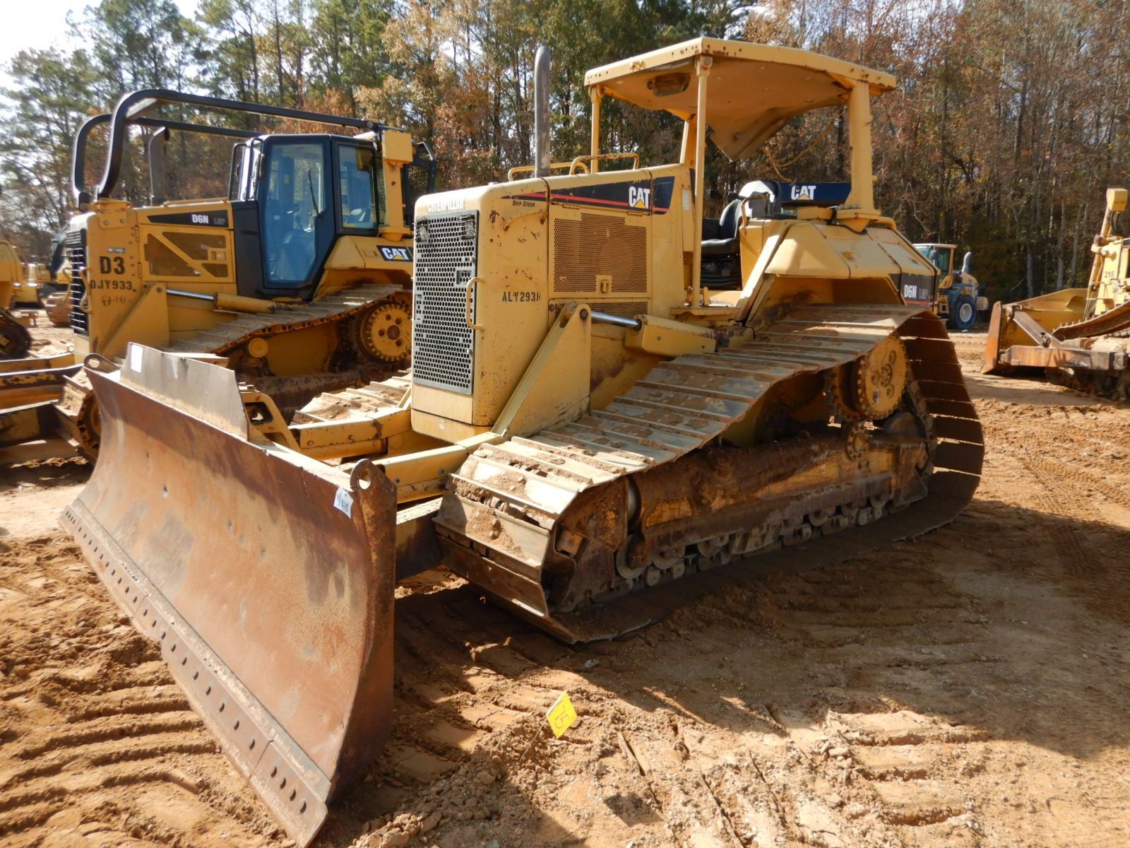 2007 CAT D6N LGP CRAWLER TRACTOR, VIN/SN:ALY02938 - 6 WAY BLADE, DIFF ...