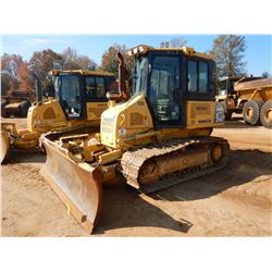2012 KOMATSU D31PX-22 CRAWLER TRACTOR, VIN/SN:60785 - 6 WAY BLADE, CAB, A/C, METER READING 4,488 HOU