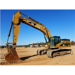2008 CAT 345DL HYDRAULIC EXCAVATOR, VIN/SN:EEH00244 - 13' STICK, 50" BUCKET, CAB, A/C, METER READING