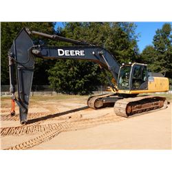 2013 JOHN DEERE 350G LC HYDRAULIC EXCAVATOR, VIN/SN:809392 - 10'- 6" STICK, AUX HYD, CAB, A/C, METER