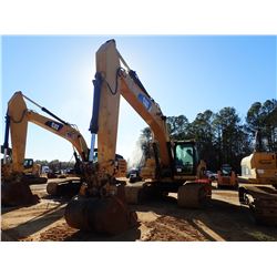 2008 CAT 325DL HYDRAULIC EXCAVATOR, VIN/SN:A3R01089 - 10' - 6" STICK, 48" BUCKET, CAB, A/C, METER RE