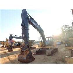 2010 JOHN DEERE 240D LC HYDRAULIC EXCAVATOR, VIN/SN:605046 - 11'-10" STICK, 48" BUCKET, AUX HYD THUM