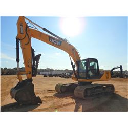 2012 JCB JS220 LC HYDRAULIC EXCAVATOR, VIN/SN:2124888 - 10' STICK, 54" BUCKET, HYD THUMB, AUX HYD, C