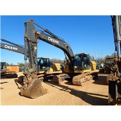 2015 JOHN DEERE 210G LC HYDRAULIC EXCAVATOR, VIN/SN:523553 10' STICK, 42" BUCKET, AUX HYD, TRIMBLE/G