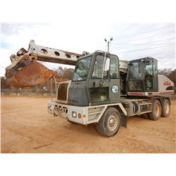 GRADALL XL4100 SERIES 2 WHEELED EXCAVATOR, VIN/SN:0210017760 - 60" CLEAN OUT BUCKET, CAB, A/C, ODOME