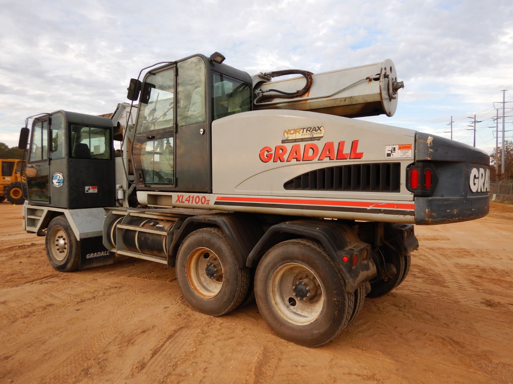 GRADALL XL4100 SERIES 2 WHEELED EXCAVATOR, VIN/SN:0210017760 - 60 ...
