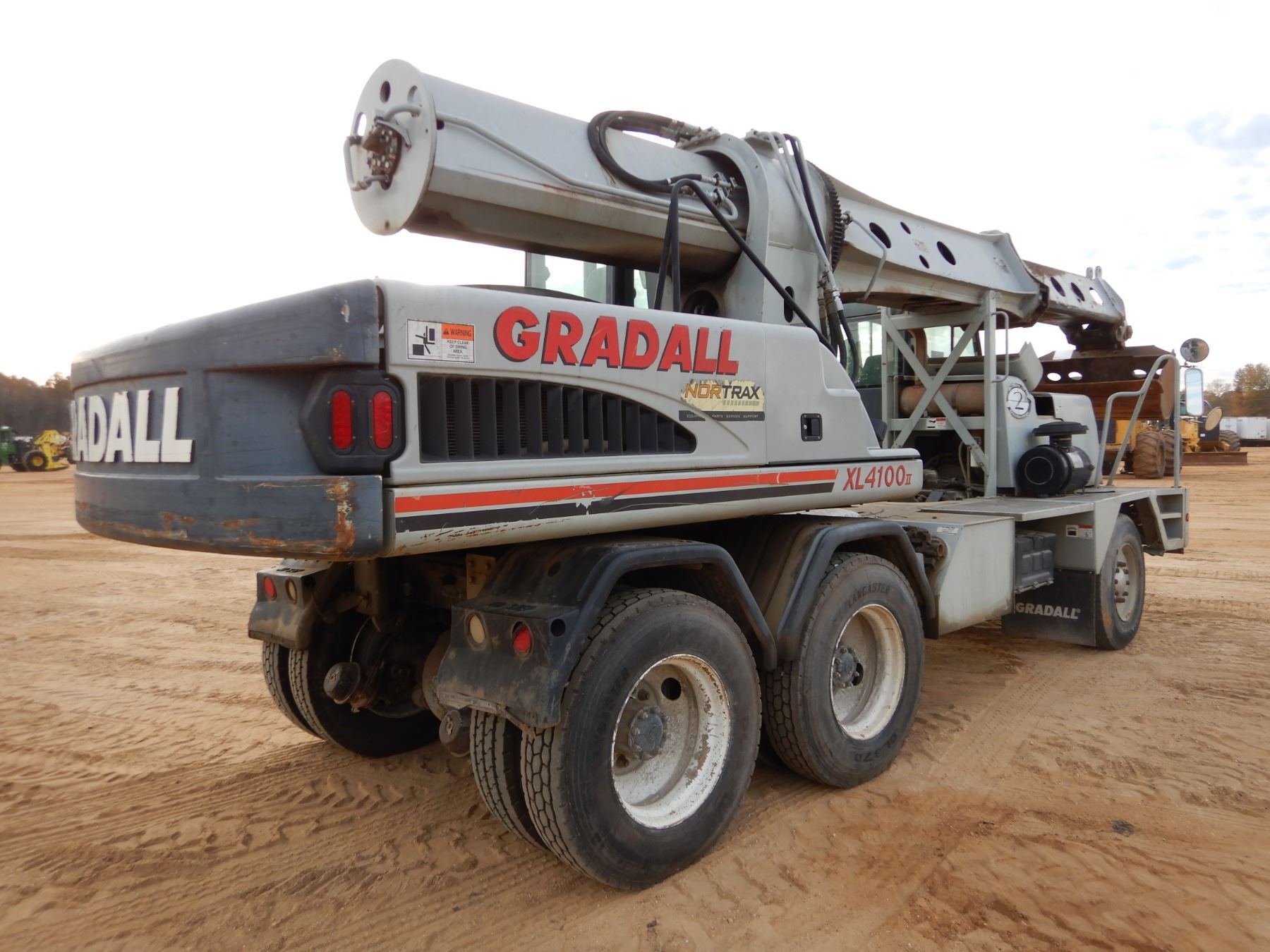 GRADALL XL4100 SERIES 2 WHEELED EXCAVATOR, VIN/SN:0210017760 - 60 ...