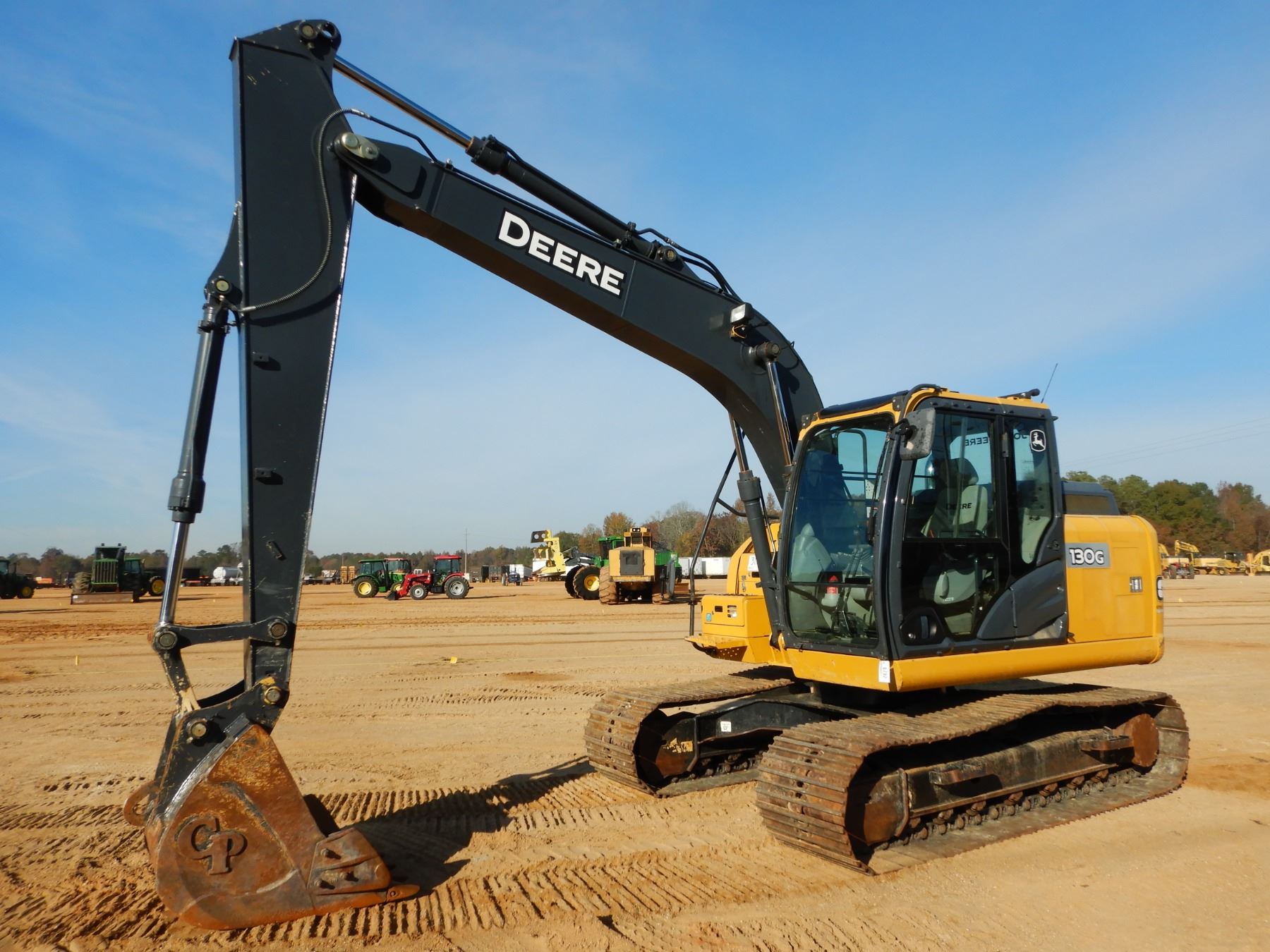 2016 JOHN DEERE 130G HYDRAULIC EXCAVATOR VIN SN 041204 9 9 STICK 2016-john-deere-130g-hydraulic-excavator-vin-sn-041204-9-9-stick