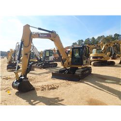 2014 CAT 308E2 CR HYDRAULIC EXCAVATOR, VIN/SN:FJX02884 - 7'-9" STICK, 30" BUCKET, HYD THUMB, AUX HYD