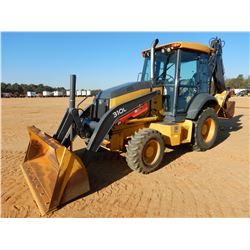 2016 JOHN DEERE 310L LOADER BACKHOE, VIN/SN:293140 - 4X4, E-STICK, BUCKET, THUMB, CAB, A/C, METER RE