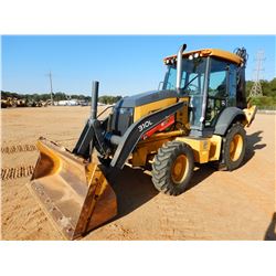2016 JOHN DEERE 310L LOADER BACKHOE, VIN/SN:293100 - 4X4, E-STICK, BUCKET, THUMB, CAB, A/C, METER RE