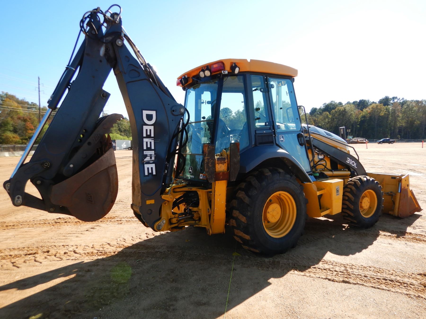 2016 JOHN DEERE 310L LOADER BACKHOE, VIN/SN293083 4X4, ESTICK, MP