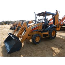 CASE 580N LOADER BACKHOE, VIN/SN:NTFC717014 - 4X4 BUCKET, BUCKET, REAR AUX HYD, CANOPY, METER READIN