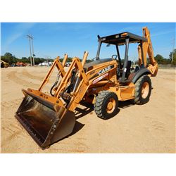 2008 CASE 580M SERIES 3 LOADER BACKHOE, VIN/SN:N8C500847 - 4X4, BUCKET, CANOPY, METER READING 2,081 