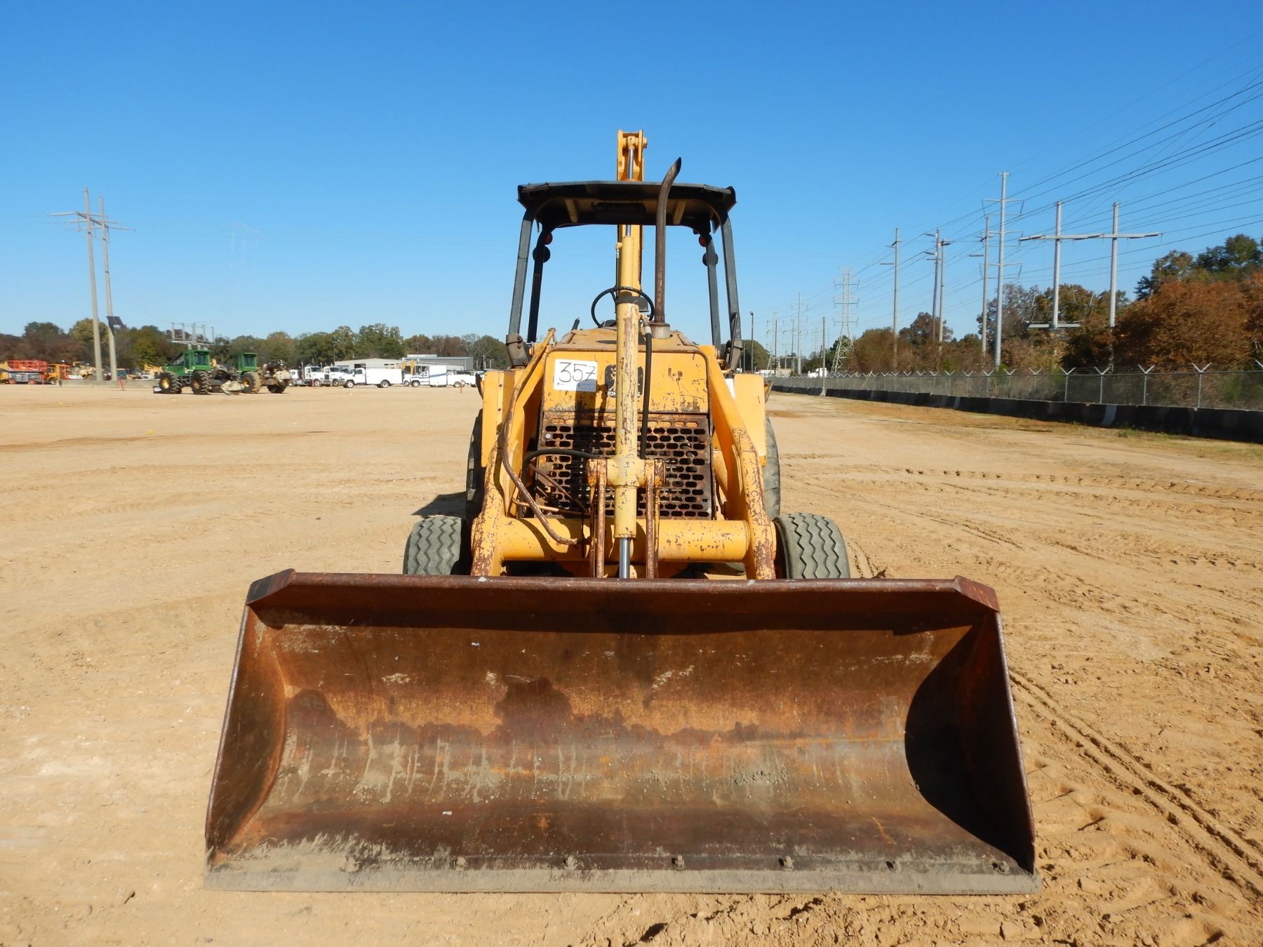 210c JOHN DEERE 210C LOADER BACKHOE, VIN/SN:749203 - BUCKET, CANOPY - J.M ...