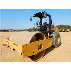 2016 CAT CS56B ROLLER, VIN/SN:S5600314 - VIBRATORY, 84" SMOOTH DRUM, CANOPY, METER READING 683 HOURS