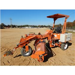 BROCE BB250C BROOM, VIN/SN:304393 - 8' BOOM, TOWABLE, CANOPY, METER READING 1,421 HOURS