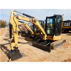 2014 CAT 303.5E CR MINI EXCAVATOR, VIN/SN:RKY02788 -5' STICK, 24" BUCKET, AUX HYD, BLADE, RUBBER TRA