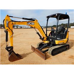 2014 JCB 8029 CTS MINI EXCAVATOR, VIN/SN:2314993 - 4' -3" STICK, 18" BUCKET, AUX HYD, BLADE, RUBBER 