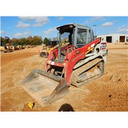 2015 TAKEUCHI TL10 SKID STEER LOADER, VIN/SN:201001905 - CRAWLER, BUCKET, CANOPY, METER READING 2,50