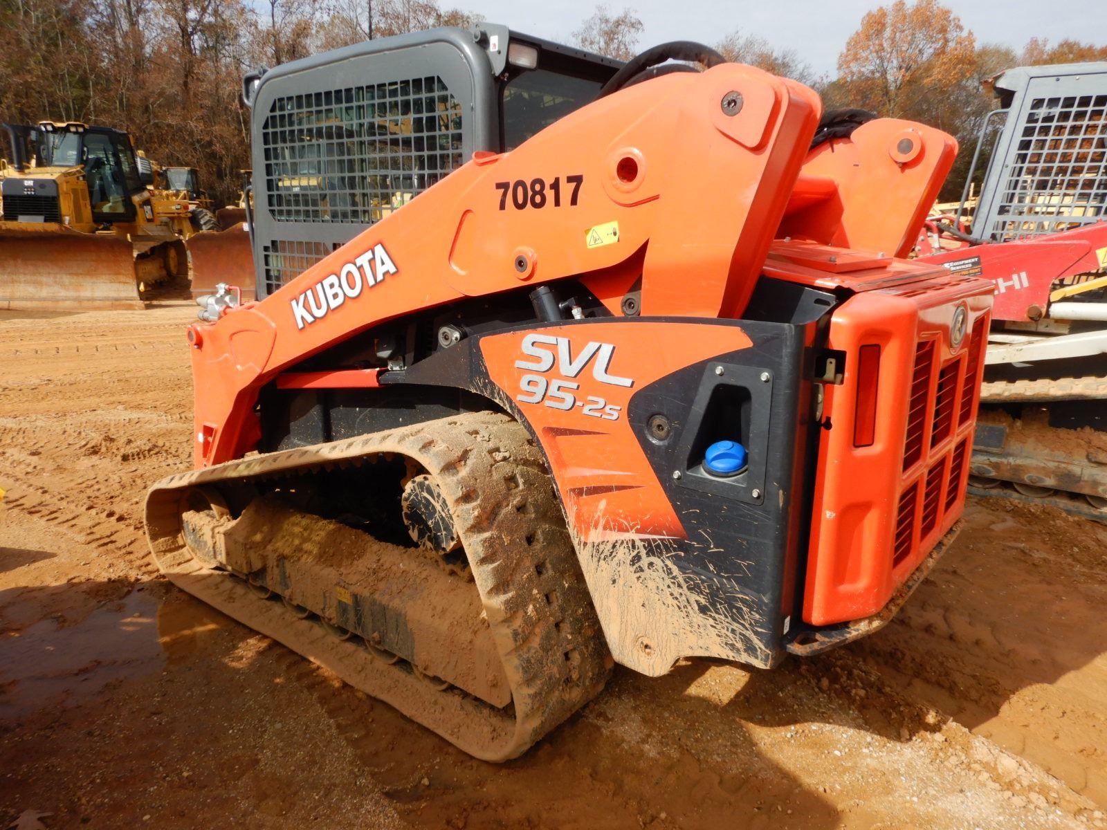 2017 KUBOTA SVL952S SKID STEER LOADER, VIN/SN36325 CRAWLER, HIGH
