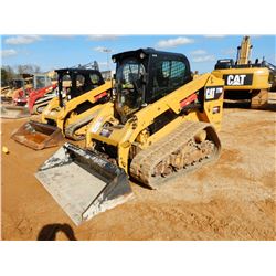 2015 CAT 279D SKID STEER LOADER, VIN/SN:GTL02139 - CRAWLER, TWO SPEED, BUCKET, CAB, A/C, METER READI