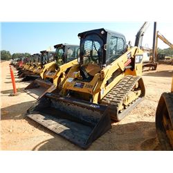 2015 CAT 279D SKID STEER LOADER, VIN/SN:GTL01807 - CRAWLER, TWO SPEED, BUCKET, CAB, A/C, METER READI