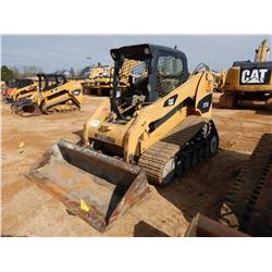 2008 CAT 277C SKID STEER LOADER, VIN/SN:JWF01648 - CRAWLER, BUCKET, CANOPY, METER READING 4,087 HOUR