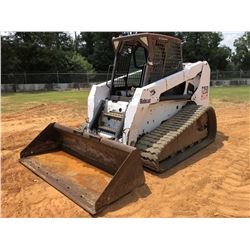 2005 BOBCAT T250 SKID STEER LOADER, VIN/SN:525613950 - CRAWLER, HIGH FLOW, BUCKET, CANOPY, METER REA