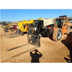 2015 JLG G9-43A TELESCOPIC FORKLIFT, VIN/SN:0160071358 - 9,000 LB CAP, 43' REACH, 6' FORKS, CAB, A/C