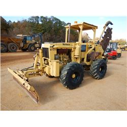 VERMEER M-475 TRENCHER, VIN/SN:1752 - VERMEER D-A8 TRENCHER ATTACH, BLADE, CANOPY, METER READING 916