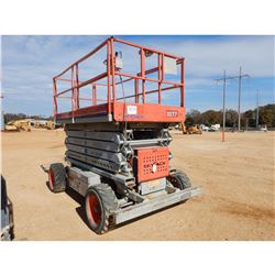 SKYJACK SJ8243 MANLIFT, VIN/SN:343277 - 4X4, 1,000LB CAPACITY, 43" PLATFORM HEIGHT, METER READING 1,
