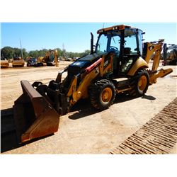 2013 CAT 420F IT LOADER BACKHOE, VIN/SN:JWJ00946 - 4X4, E-STICK, COUPLER, BUCKET, FORKS, REAR COUPLE
