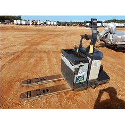 CROWN PE3520-60 ELECTRIC WALK BEHIND FORK TRUCK, VIN/SN:6A159788 - 6,000# CAPACITY (B-2)